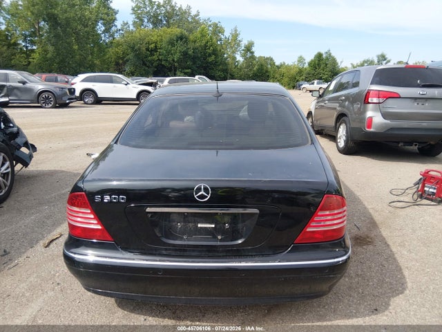 45706106 :رقم المزاد ، WDBNG75JXYA097059 vin ، 2000 Mercedes-benz S 500 مزاد بيع