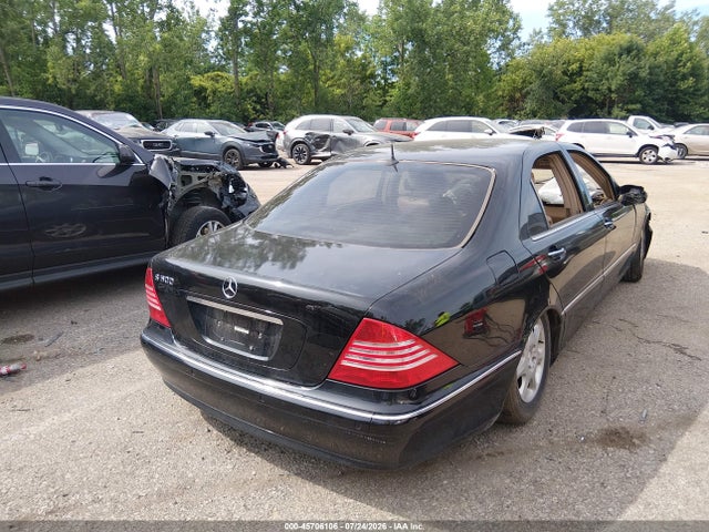 45706106 :رقم المزاد ، WDBNG75JXYA097059 vin ، 2000 Mercedes-benz S 500 مزاد بيع
