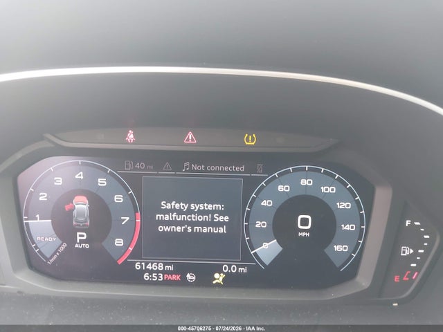 Aukcja sprzedaży 2020 Audi Q3 Premium 45 Tfsi S Line Quattro Tiptronic, vin: WA1DECF3XL1094192, numer aukcji: 45706275