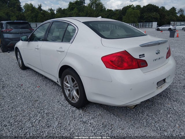2011 Infiniti G37x მანქანა იყიდება აუქციონზე, vin: JN1CV6AR5BM404179, აუქციონის ნომერი: 45706304
