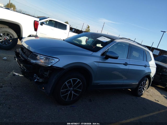 45706317 :رقم المزاد ، 3VV2B7AX5MM129461 vin ، 2021 Volkswagen Tiguan 2.0t Se/2.0t Se R-line Black/2.0t Sel مزاد بيع