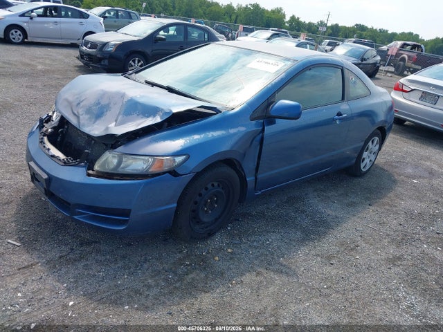 45706325 :رقم المزاد ، 2HGFG1B66AH519131 vin ، 2010 Honda Civic Lx مزاد بيع