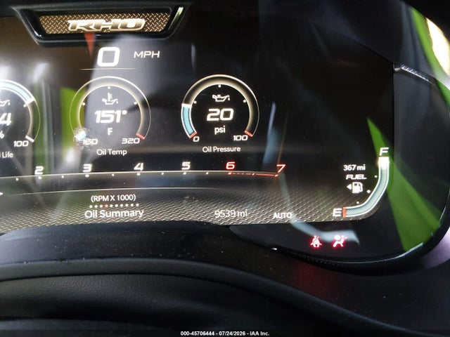 2025 Ram 1500 Rho  4x4 5'7 Box მანქანა იყიდება აუქციონზე, vin: 1C6SRFUP4SN694665, აუქციონის ნომერი: 45706444