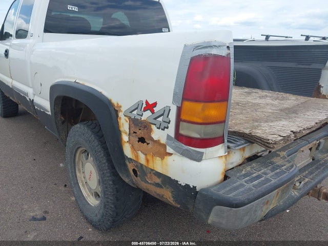 45706450 :رقم المزاد ، 1GTEK19T21E201860 vin ، 2001 Gmc Sierra 1500 Sle مزاد بيع