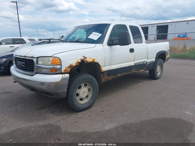45706450 :رقم المزاد ، 1GTEK19T21E201860 vin ، 2001 Gmc Sierra 1500 Sle مزاد بيع
