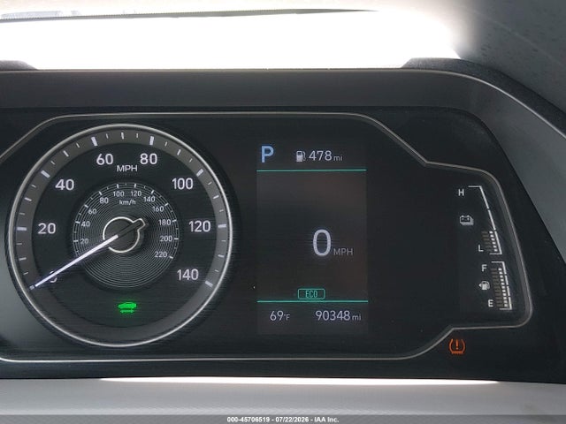 2020 Hyundai Ioniq Hybrid Blue მანქანა იყიდება აუქციონზე, vin: KMHC65LC0LU220942, აუქციონის ნომერი: 45706519