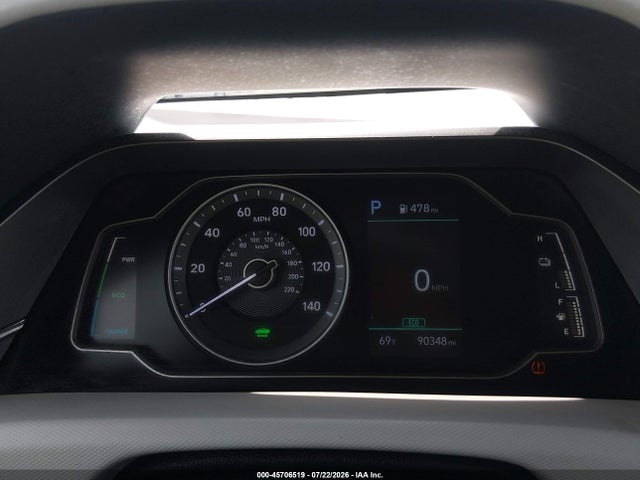 2020 Hyundai Ioniq Hybrid Blue მანქანა იყიდება აუქციონზე, vin: KMHC65LC0LU220942, აუქციონის ნომერი: 45706519