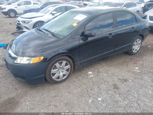 2011 Honda Civic Lx მანქანა იყიდება აუქციონზე, vin: 19XFA1F5XBE003093, აუქციონის ნომერი: 45706527