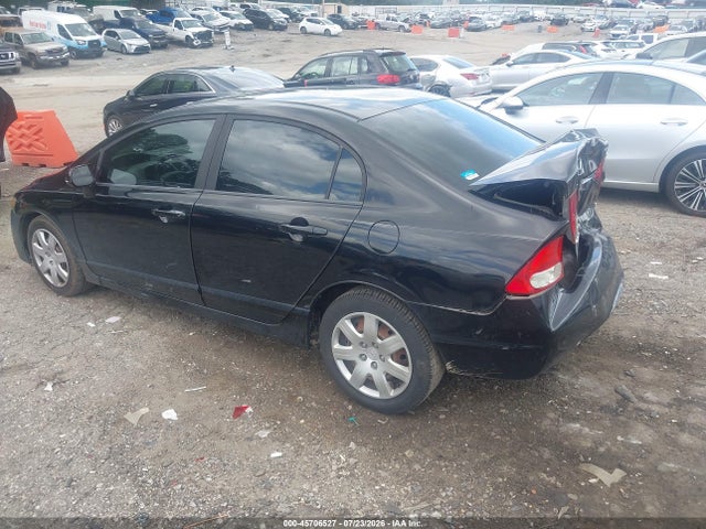 2011 Honda Civic Lx მანქანა იყიდება აუქციონზე, vin: 19XFA1F5XBE003093, აუქციონის ნომერი: 45706527