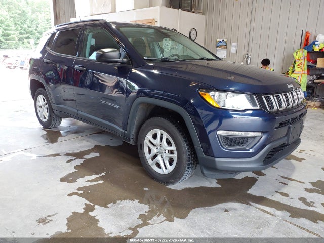 Продаж на аукціоні авто 2018 Jeep Compass Sport 4x4, vin: 3C4NJDAB8JT392269, номер лоту: 45706533