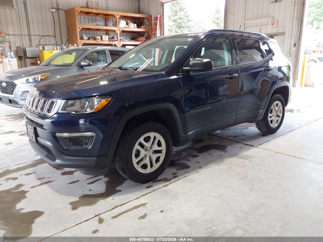 45706533 :رقم المزاد ، 3C4NJDAB8JT392269 vin ، 2018 Jeep Compass Sport 4x4 مزاد بيع