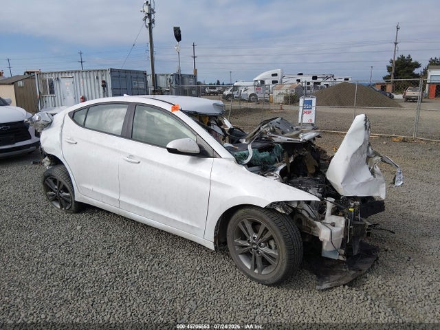 2018 Hyundai Elantra Sel მანქანა იყიდება აუქციონზე, vin: 5NPD84LF5JH225942, აუქციონის ნომერი: 45706553