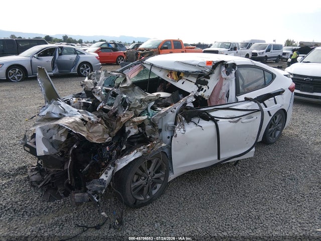 45706553 :رقم المزاد ، 5NPD84LF5JH225942 vin ، 2018 Hyundai Elantra Sel مزاد بيع