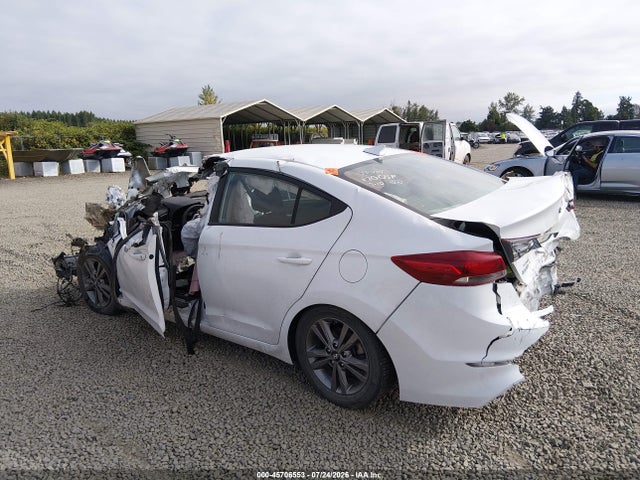 45706553 :رقم المزاد ، 5NPD84LF5JH225942 vin ، 2018 Hyundai Elantra Sel مزاد بيع