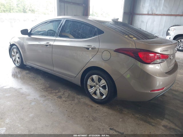 Продаж на аукціоні авто 2016 Hyundai Elantra Se, vin: 5NPDH4AE5GH786841, номер лоту: 45706587