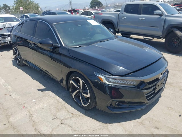 45706707 :رقم المزاد ، 1HGCV1F37NA097108 vin ، 2022 Honda Accord Sport مزاد بيع
