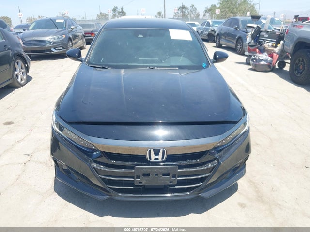 45706707 :رقم المزاد ، 1HGCV1F37NA097108 vin ، 2022 Honda Accord Sport مزاد بيع