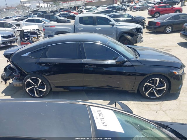 45706707 :رقم المزاد ، 1HGCV1F37NA097108 vin ، 2022 Honda Accord Sport مزاد بيع