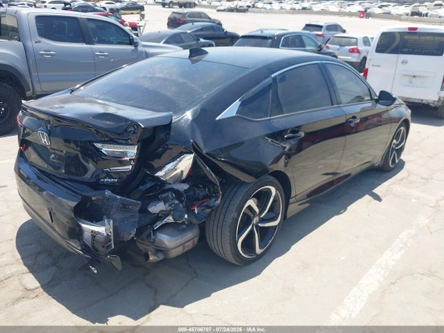 45706707 :رقم المزاد ، 1HGCV1F37NA097108 vin ، 2022 Honda Accord Sport مزاد بيع