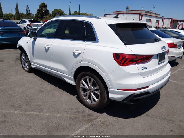 Продажа на аукционе авто 2024 Audi Q3 Premium 45 Tfsi S Line Quattro Tiptronic, vin: WA1DECF37R1021290, номер лота: 45706723