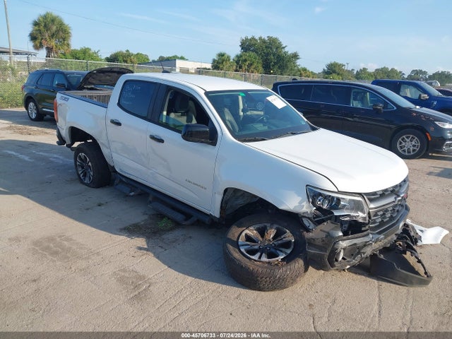 2021 Chevrolet Colorado 2wd  Short Box Z71 მანქანა იყიდება აუქციონზე, vin: 1GCGSDEN7M1231255, აუქციონის ნომერი: 45706733