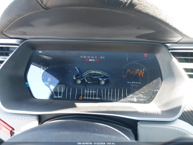 45706786 :رقم المزاد ، 5YJSA1H25FFP79746 vin ، 2015 Tesla Model S 70d/85d/p85d مزاد بيع