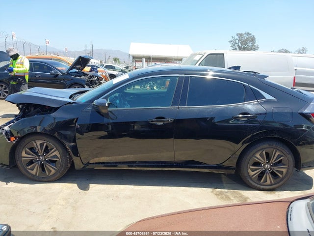 45706861 :رقم المزاد ، SHHFK7H6XKU407073 vin ، 2019 Honda Civic Ex مزاد بيع