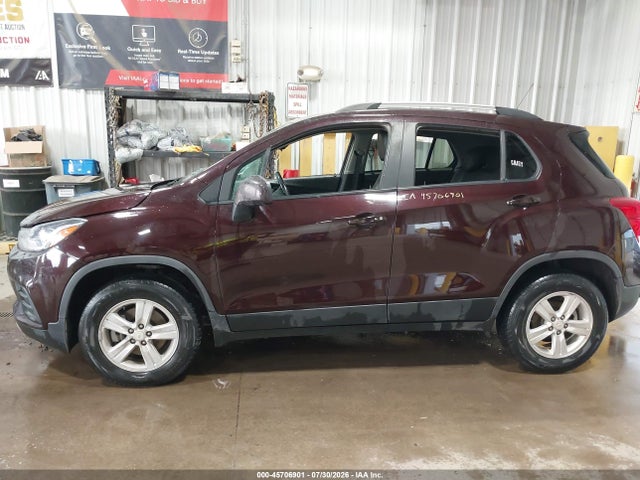 45706901 :رقم المزاد ، KL7CJPSMXNB530164 vin ، 2022 Chevrolet Trax Awd Lt مزاد بيع