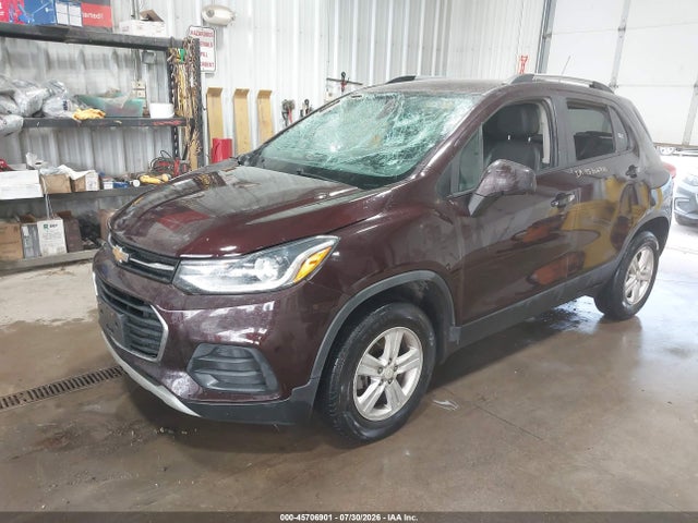 45706901 :رقم المزاد ، KL7CJPSMXNB530164 vin ، 2022 Chevrolet Trax Awd Lt مزاد بيع
