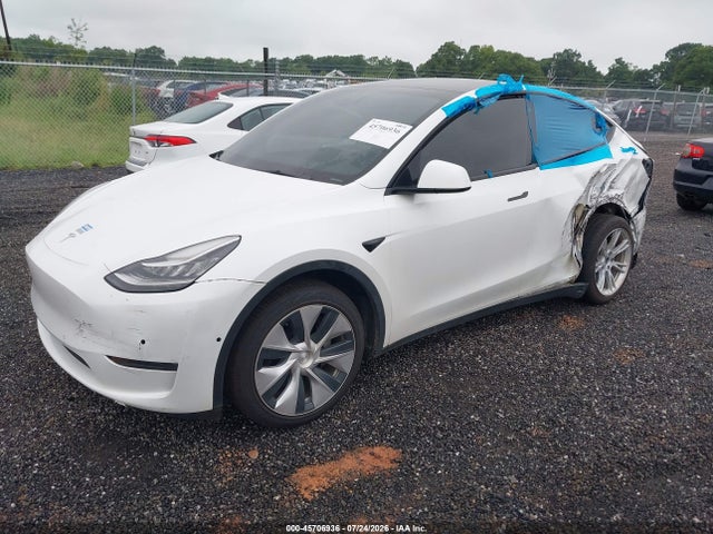 Aukcja sprzedaży 2022 Tesla Model Y Long Range Dual Motor All-wheel Drive, vin: 7SAYGAEE1NF363802, numer aukcji: 45706936