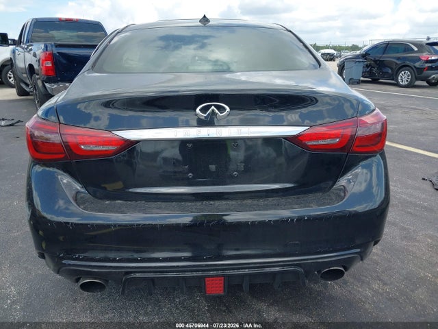 45706944 :رقم المزاد ، JN1EV7ARXJM430564 vin ، 2018 Infiniti Q50 3.0t Luxe مزاد بيع