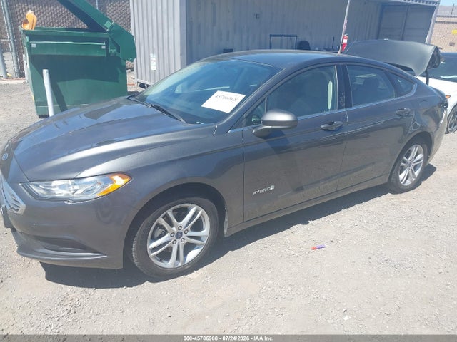 45706968 :رقم المزاد ، 3FA6P0UUXJR271352 vin ، 2018 Ford Fusion Hybrid S مزاد بيع