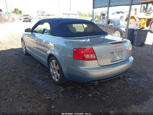 Aukcja sprzedaży 2005 Audi A4 1.8t, vin: WAUAC48H85K013410, numer aukcji: 45706980