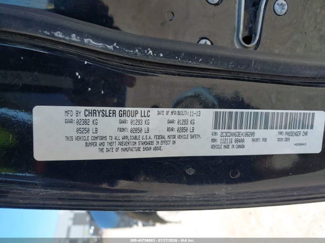 2014 Dodge Charger Police მანქანა იყიდება აუქციონზე, vin: 2C3CDXAG3EH186209, აუქციონის ნომერი: 45706983