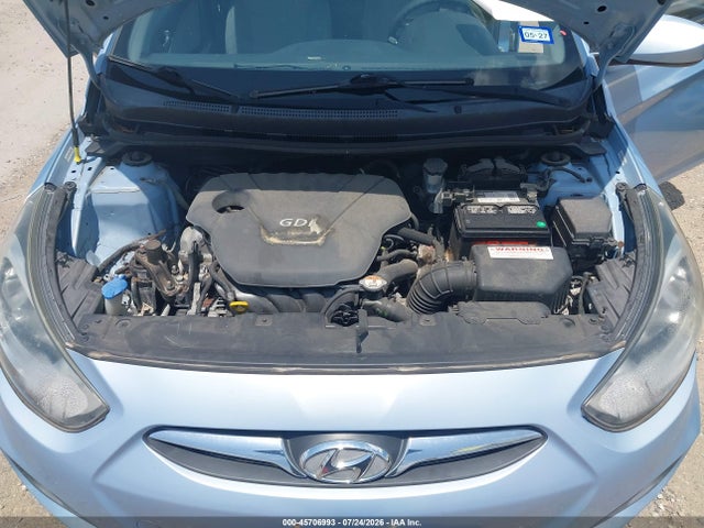45706993 :رقم المزاد ، KMHCT5AE4DU138100 vin ، 2013 Hyundai Accent Gs مزاد بيع