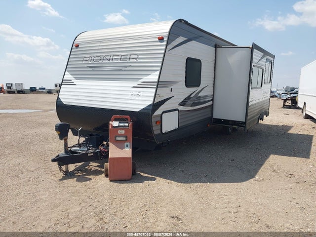 45707052 :رقم المزاد ، 5SFPB3125KE402500 vin ، 2019 Heartland Rv Pioneer مزاد بيع