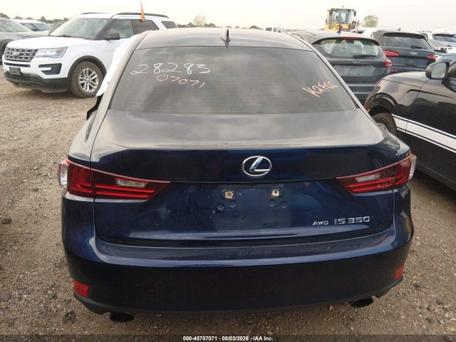 Aukcja sprzedaży 2014 Lexus Is 350, vin: JTHCE1D22E5001532, numer aukcji: 45707071