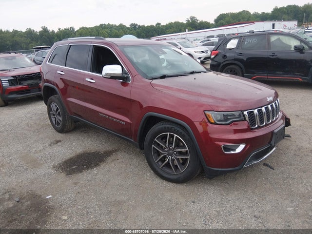 45707096 :رقم المزاد ، 1C4RJFBG8KC636636 vin ، 2019 Jeep Grand Cherokee Limited 4x4 مزاد بيع