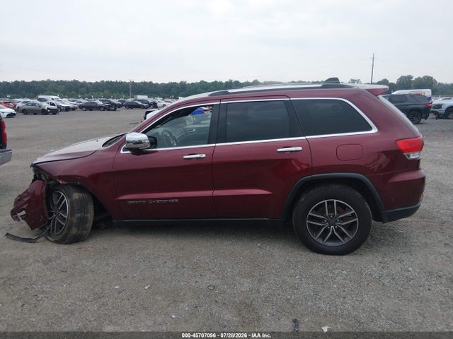 45707096 :رقم المزاد ، 1C4RJFBG8KC636636 vin ، 2019 Jeep Grand Cherokee Limited 4x4 مزاد بيع