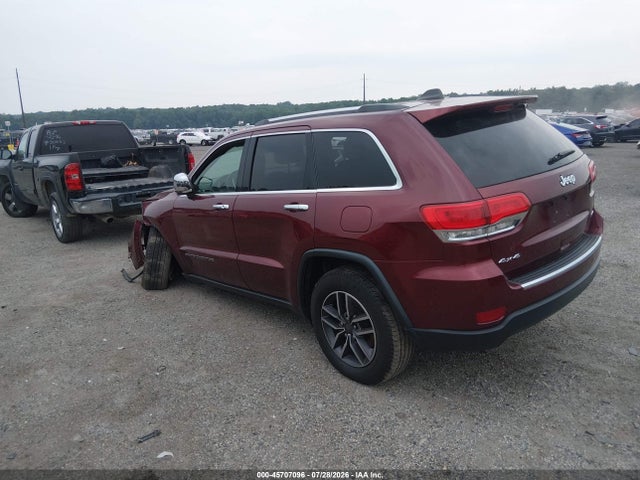45707096 :رقم المزاد ، 1C4RJFBG8KC636636 vin ، 2019 Jeep Grand Cherokee Limited 4x4 مزاد بيع
