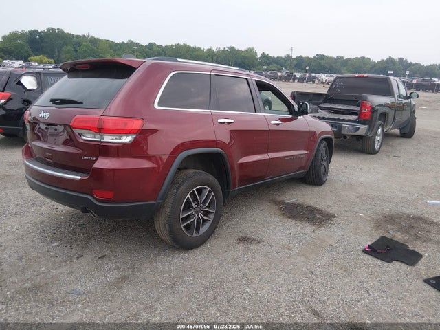 45707096 :رقم المزاد ، 1C4RJFBG8KC636636 vin ، 2019 Jeep Grand Cherokee Limited 4x4 مزاد بيع