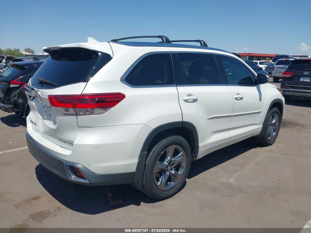 Toyota Highlander Limited Platinum 2018 5TDDZRFH8JS898726 Image 4