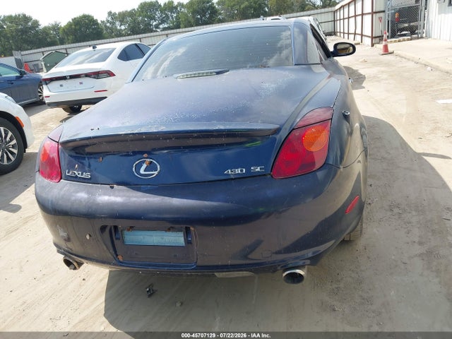 Aukcja sprzedaży 2002 Lexus Sc 430, vin: JTHFN48Y520012966, numer aukcji: 45707129