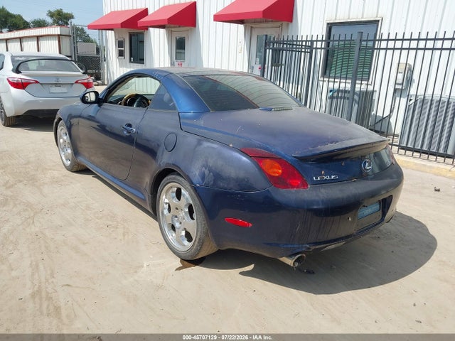 Aukcja sprzedaży 2002 Lexus Sc 430, vin: JTHFN48Y520012966, numer aukcji: 45707129