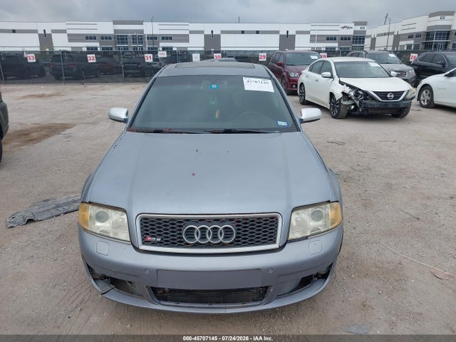 Продажа на аукционе авто 2003 Audi Rs6 4.2, vin: WUAPV64B63N905562, номер лота: 45707145