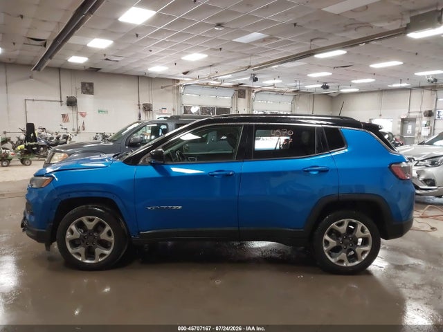 Продаж на аукціоні авто 2022 Jeep Compass Limited 4x4, vin: 3C4NJDCB0NT123458, номер лоту: 45707167
