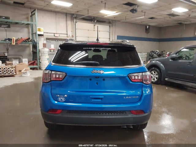 Продаж на аукціоні авто 2022 Jeep Compass Limited 4x4, vin: 3C4NJDCB0NT123458, номер лоту: 45707167