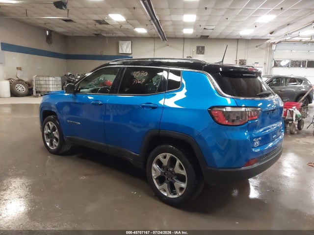Продаж на аукціоні авто 2022 Jeep Compass Limited 4x4, vin: 3C4NJDCB0NT123458, номер лоту: 45707167