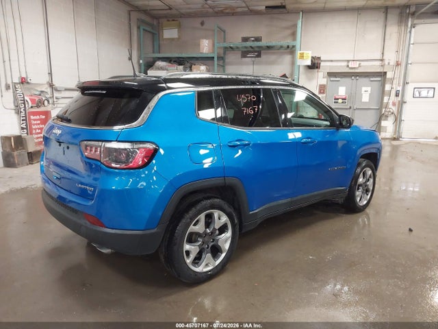 Продаж на аукціоні авто 2022 Jeep Compass Limited 4x4, vin: 3C4NJDCB0NT123458, номер лоту: 45707167