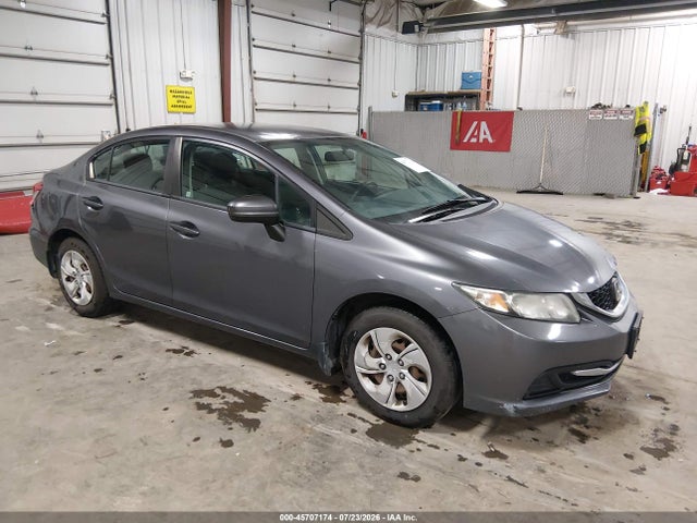 Auction sale of the 2014 Honda Civic Lx, vin: 19XFB2E53EE063726, lot number: 45707174